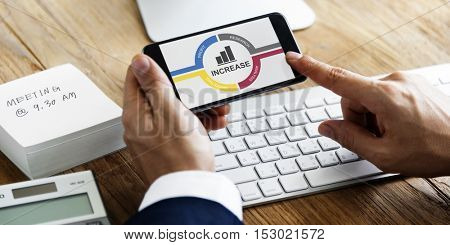 Graph Growth Development Improvement Profit Success Concept