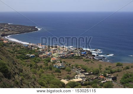 City of Mosteiros, Fogo Island, Cabo Verde