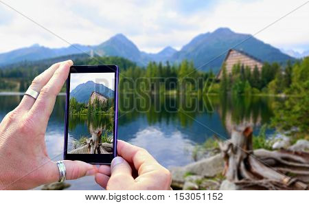 Taking A Photo