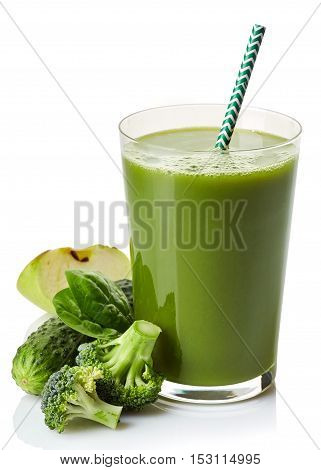 Fresh Green Vegetable Juice