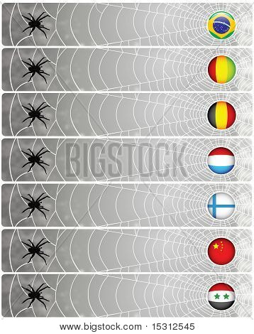 Kraje złapany w Sieć pająka