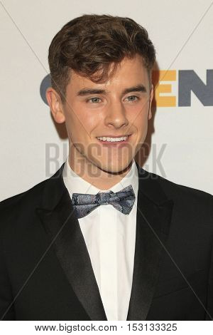 LOS ANGELES - OCT 21:  Connor Franta at the 2016 GLSEN Respect Awards at Beverly Wilshire Hotel on October 21, 2016 in Beverly Hills, CA