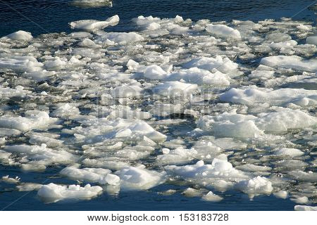 Amalia Glacier - Global Warming - Ice Formations