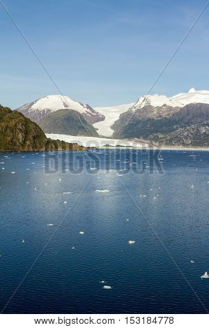 Chile - Amalia Glacier Landscape