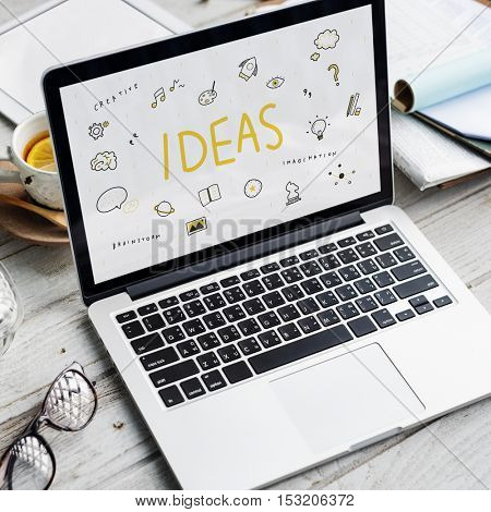 ideas Strategy Action Design Vision Plan Concept