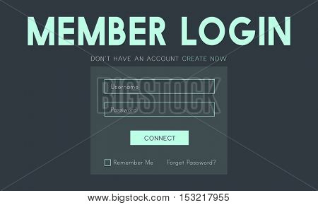 Member Log in Membership Username Password Concept