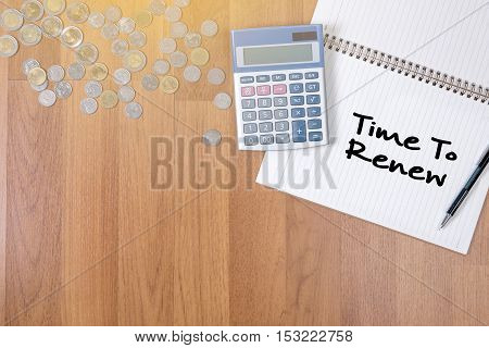 Time For Action Time To Change (time To Renew)