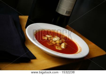 Domates çorbası