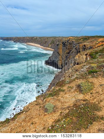 Atlantic Ocean Coast Landscape (algarve, Portugal).