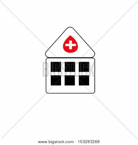 Hospital icon Hospital icon Hospital icon Hospital icon