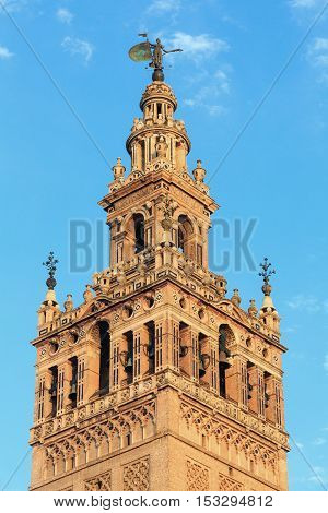Giralda Bell Tower, Seville, Spain.