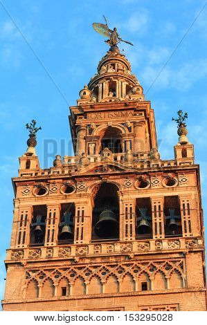 Giralda Bell Tower, Seville, Spain.