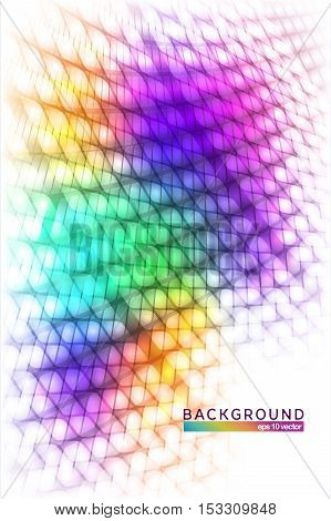 Multicolored abstract background. The composition of bright colors.