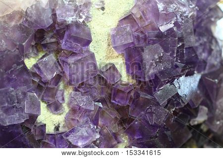 Violet Fluorite Cubes