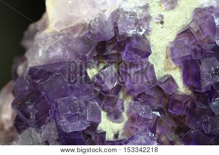 Violet Fluorite Cubes