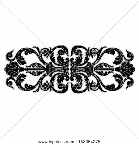 Vintage pattern, baroque pattern, frame pattern, scroll ornament pattern, engraving pattern, border pattern, floral patttern, retro pattern. vector