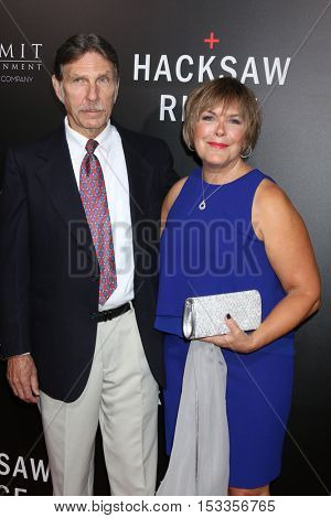 LOS ANGELES - OCT 24:  Desmond Doss Jr., Elaine Roorda at the 