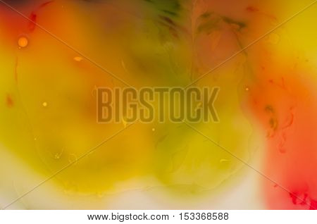 Colorful abstract space images with blended colors
