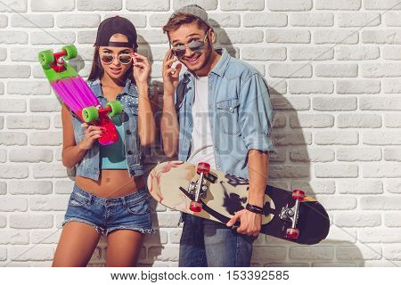 Stylish Teenage Couple