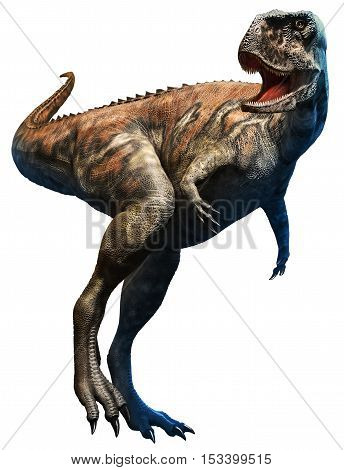 Skorpiovenator from the Cretaceous era  3D illustration
