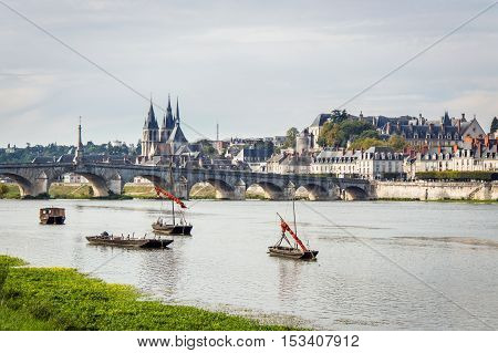 Chateau Of The Loire Valley. France.