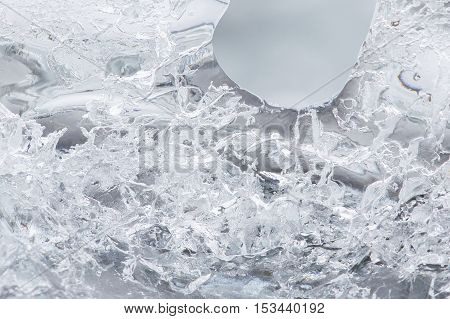 Close-up Of Melting Ice In Jokulsarlon - Iceland