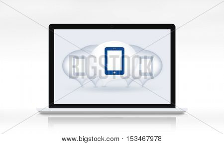 Digital Device Eletronics Equipment Technology Concept