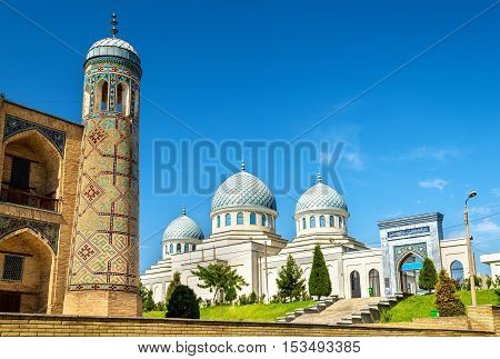 View of medieval Dzhuma Mosque in Tashkent, Uzbekistan