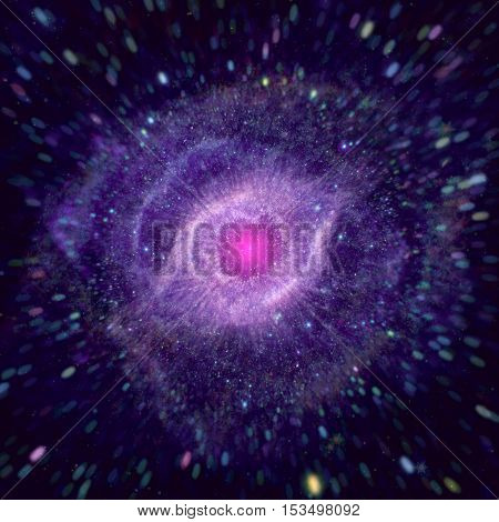 The Helix Nebula In The Constellation Aquarius.