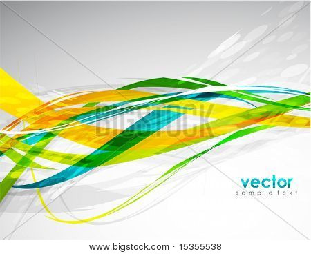 eps10. Abstrakte Linien. Vektor-Hintergrund