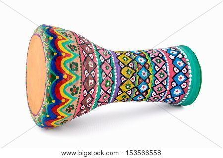 The goblet drum (also chalice drum) is a single head membrane with a goblet shaped body used mostly in the Middle East North Africa South Asia and Eastern Europe