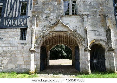 Sahurs France - june 22 2016 : the Marbeuf manor