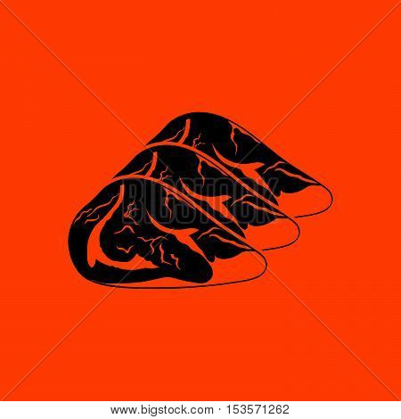 Raw Meat Steak Icon