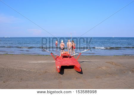 Stunning Sandy Beach Near Rovigo