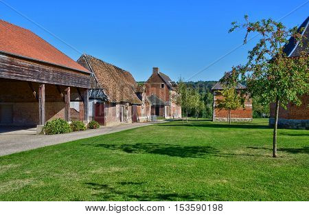 Perriers sur Andelle France - october 4 2016 : the Colmont manor