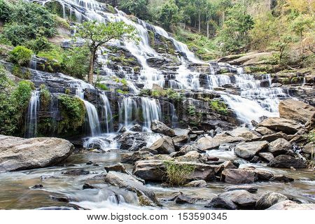 Mae Ya waterfall, Doi Inthanon national park, Chiang Mai  Thailand