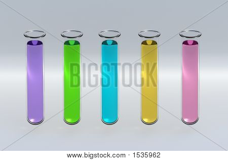 bunte Testtubes bigstockphoto