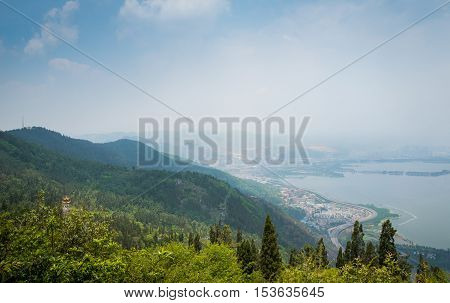 Western hills, forest park in Kunming, Yunnan, China.
