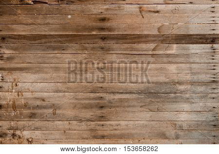 Brown wood texture from barn old wood background