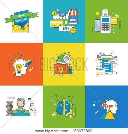 Concept of project development and motivation, investment and investment growth, online shopping and payment methods, learning, success, creative process and vision, discounts, motivation, start up.