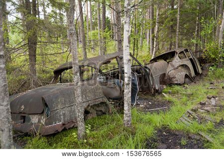 Car Dump In Kirkoe Mosse