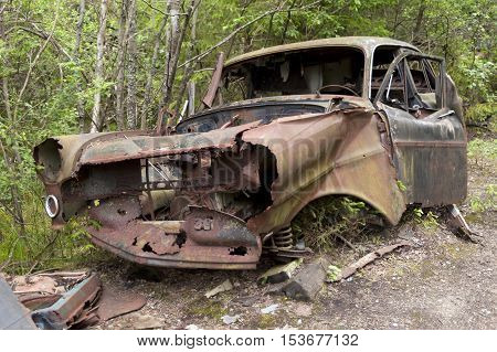 Car Dump In Kirkoe Mosse
