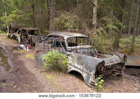 Car Dump In Kirkoe Mosse