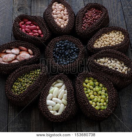 Collection Of Bean, Fiber Food Make Heart Health