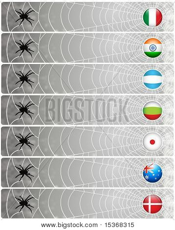 Kraje złapany w Sieć pająka