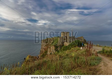 Daily landscape at Fortress Kaliakra, Cape Kaliakra, Bulgaria