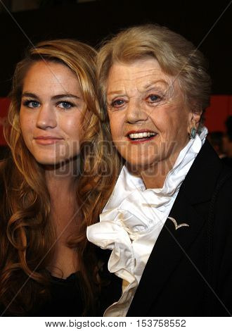 Angela Lansbury at the Sony Global Marketing Partners' Celebration held at the Rodeo Drive in Beverly Hills, USA on September 29, 2006.