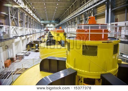 impianto turbine per produrre elettricità in Glen Canyon Dam