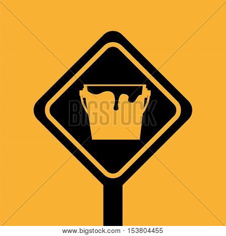 construction reapir building painting icon design vector illustration eps 10