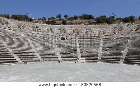 Theatre Of Halicarnassus In Bodrum, Turkey